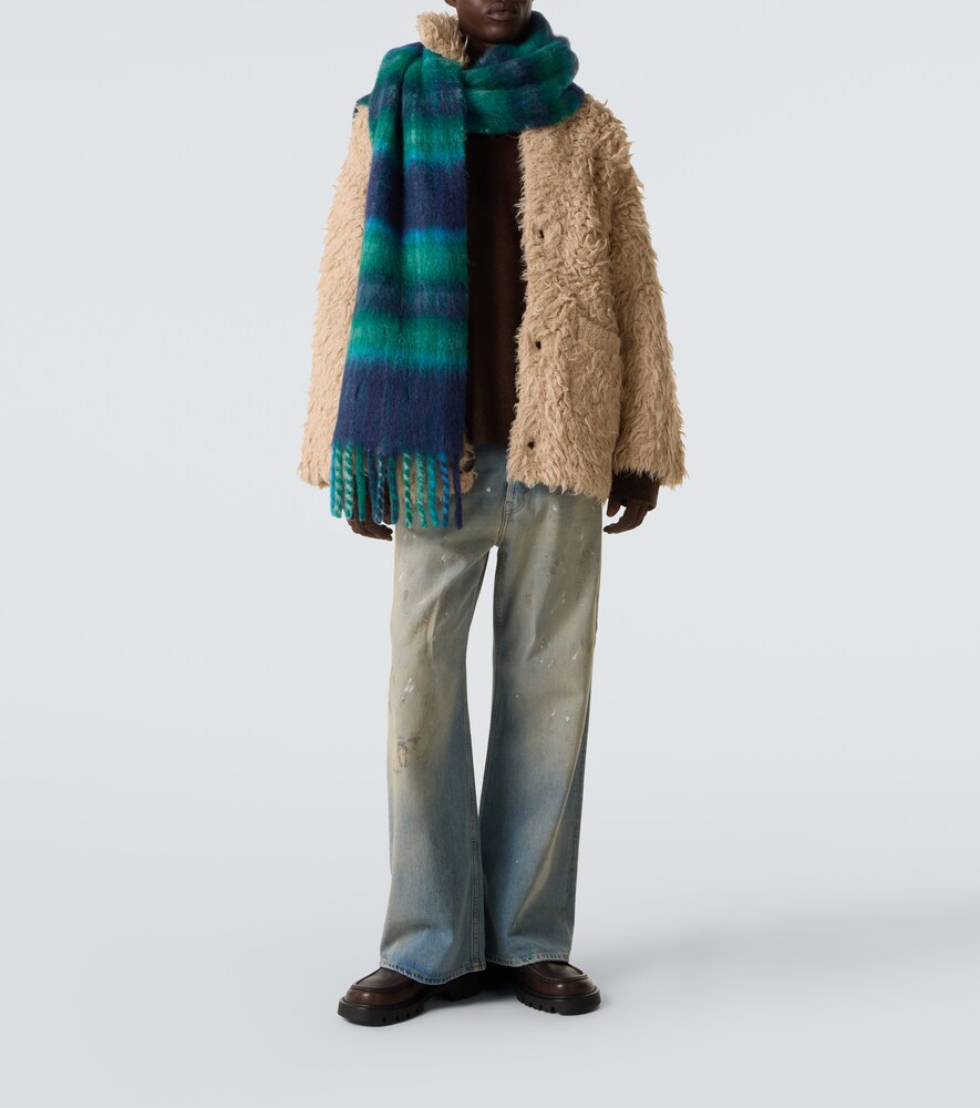  Acne Studios Acne Studios Textured Alpaca-blend Cardigan 