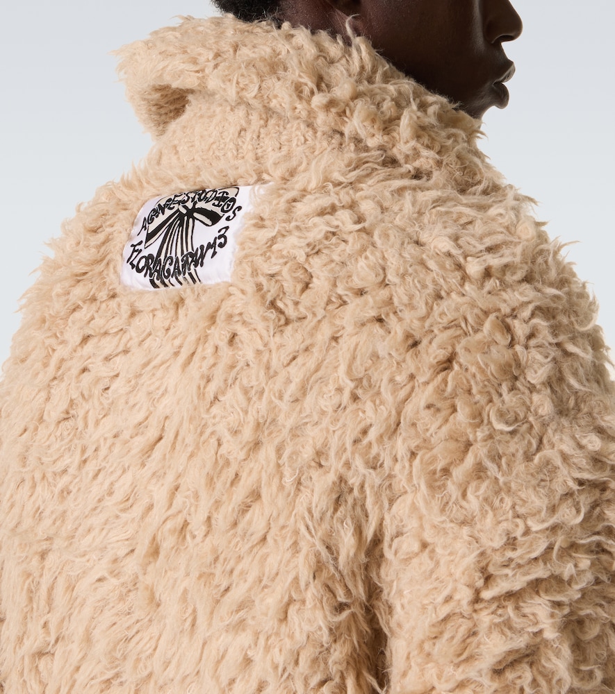  Acne Studios Acne Studios Textured Alpaca-blend Cardigan 