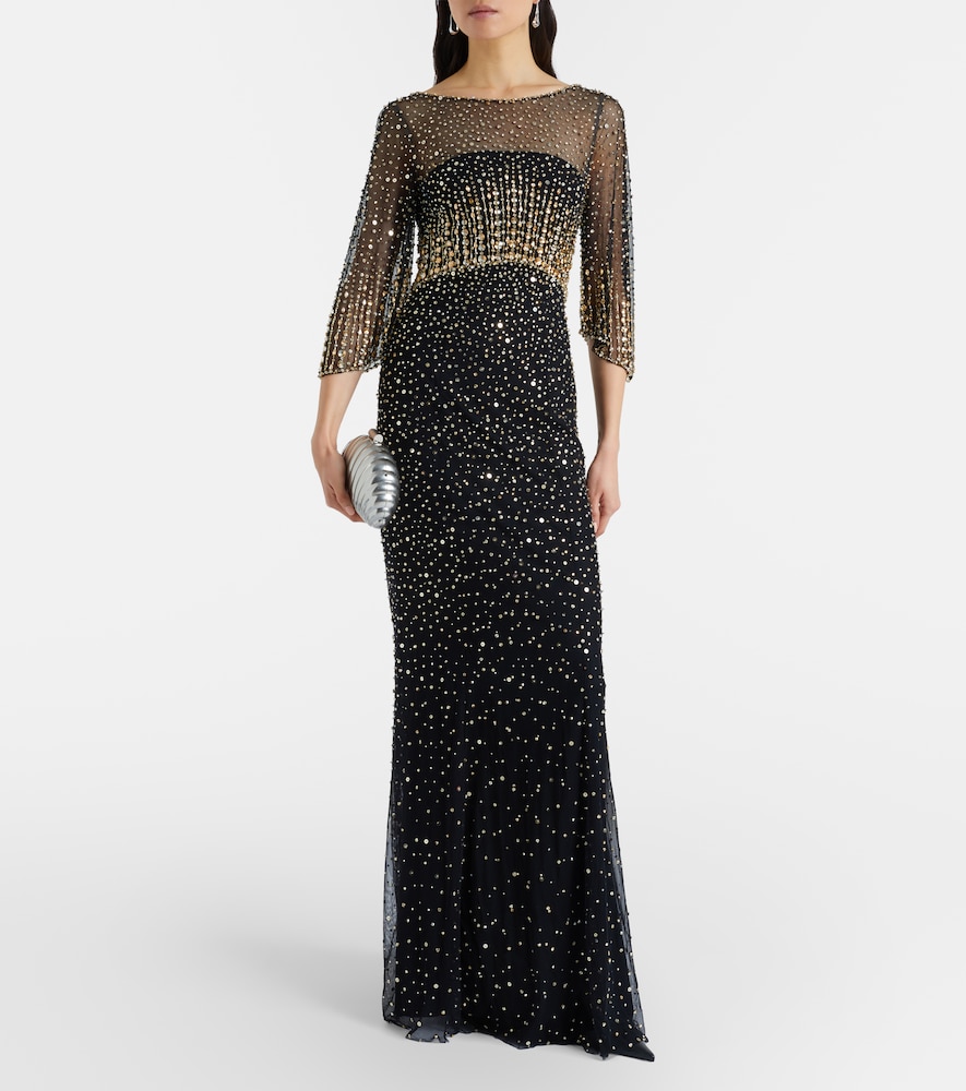 Jenny Packham Kiya embellished gown