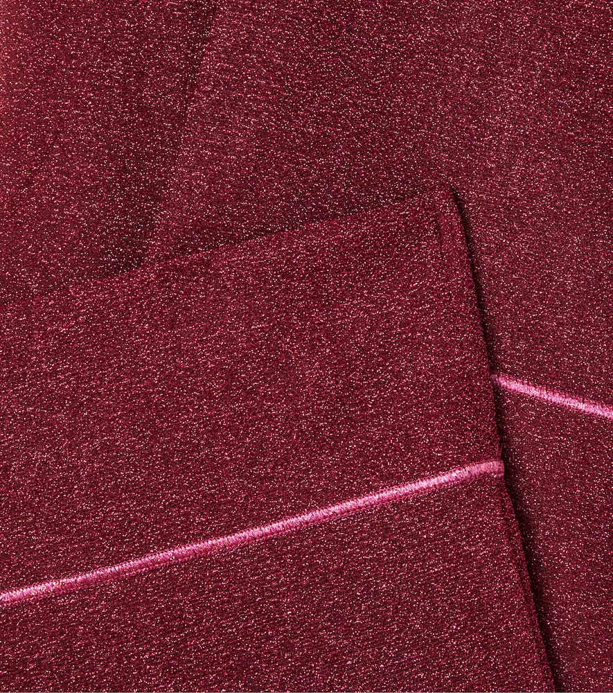 Oseree Oséree Kids Lumière Pants In Burgundy