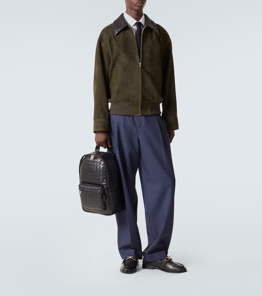 Bottega Veneta Astaire Knot Leather Loafers In Black