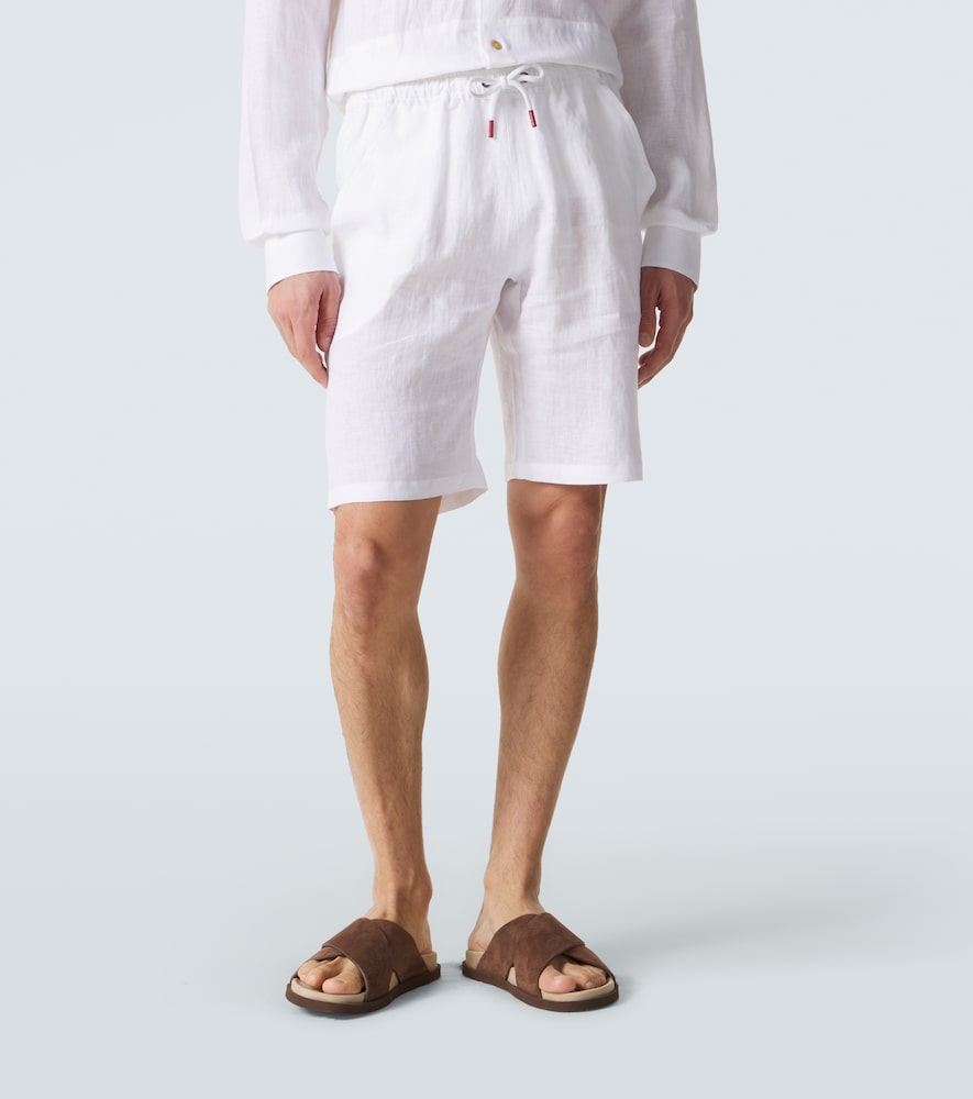  Kiton Kiton Shorts Aus Leinen 