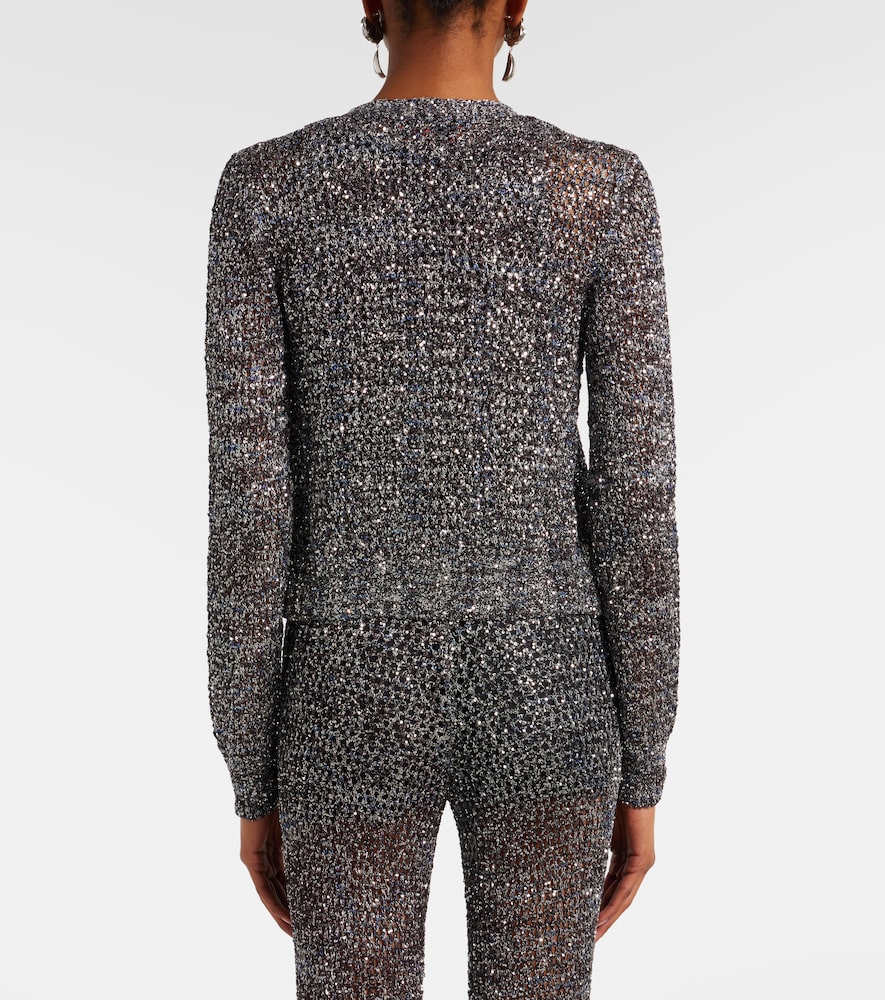  Missoni Missoni Cardigan Aus Häkelstrick Mit Pailletten 