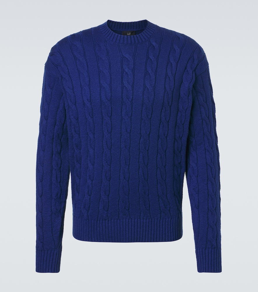 Dunhill Cable Knit Cotton Sweater