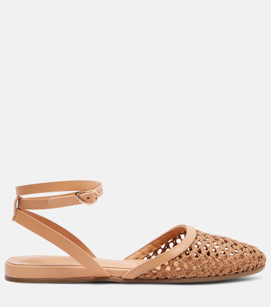  Ancient Greek Sandals Ancient Greek Sandals Slingback-ballerinas Filothea Aus Raffiabast 