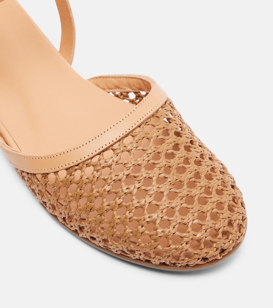  Ancient Greek Sandals Ancient Greek Sandals Slingback-ballerinas Filothea Aus Raffiabast 
