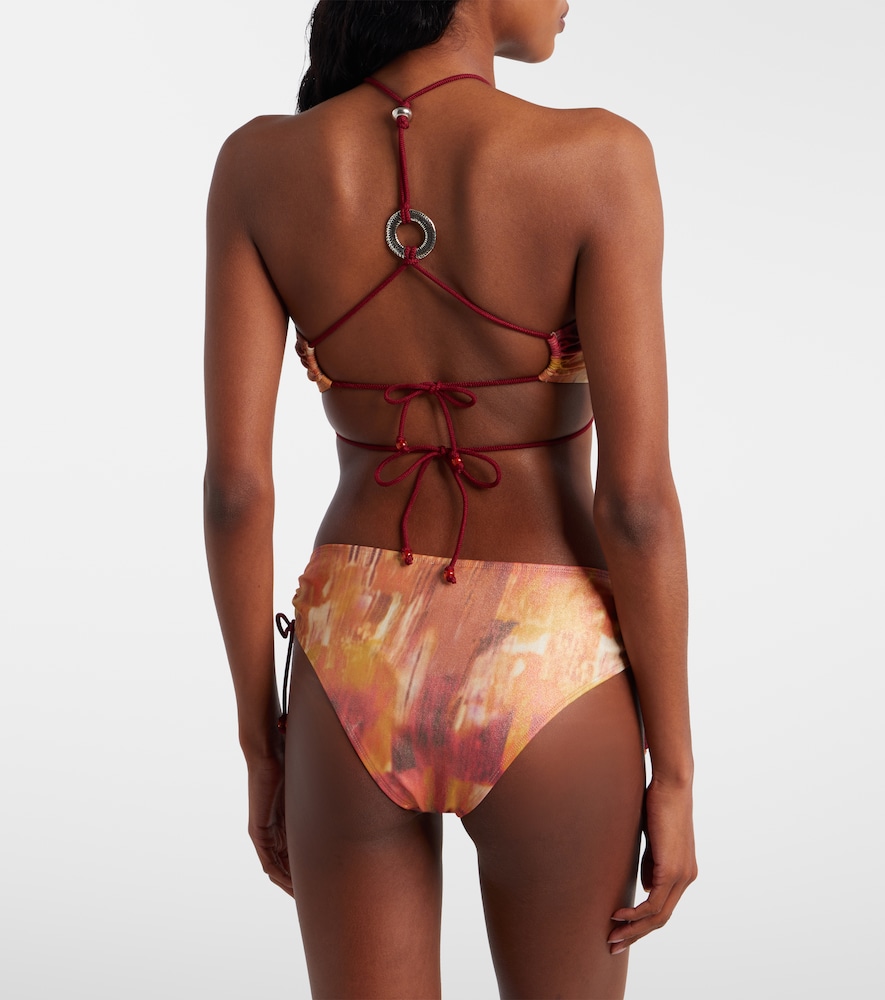  Isabel Marant Isabel Marant Alvina Printed Bikini Bottoms 