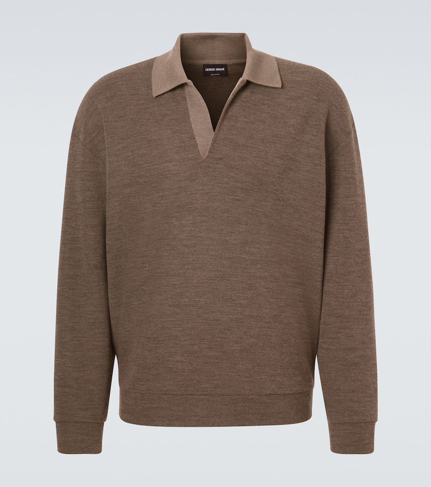 Giorgio Armani Polo en laine vierge 840€