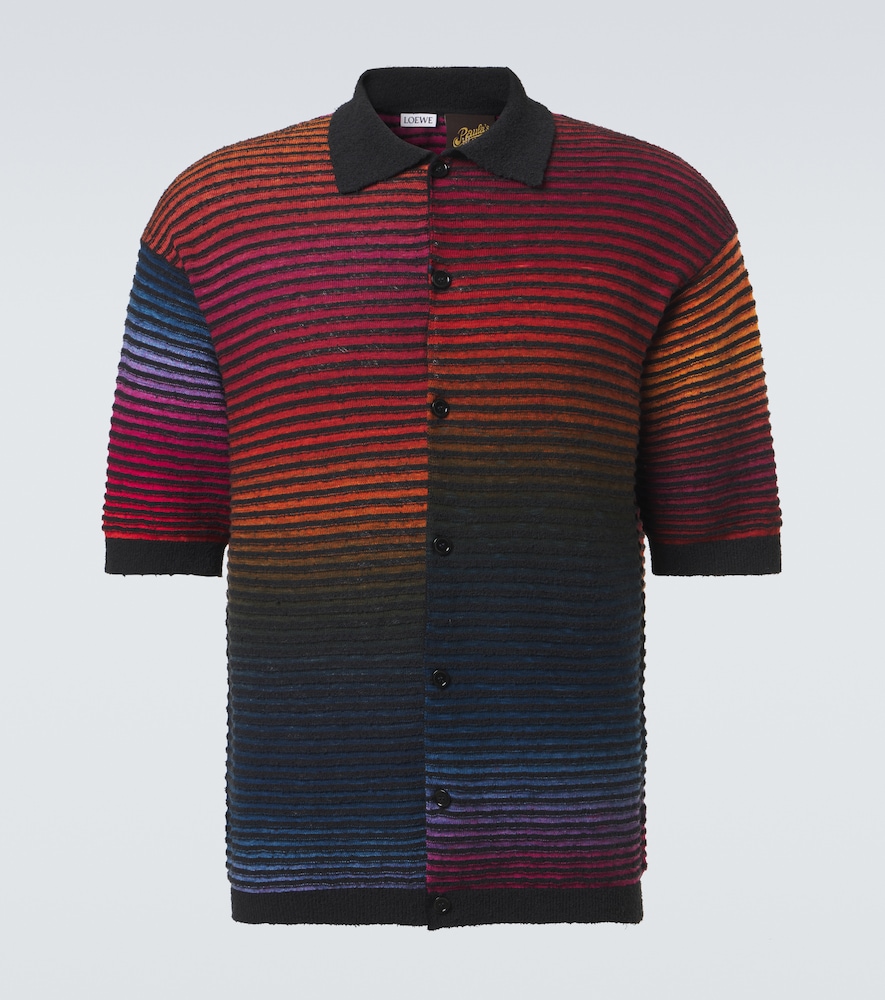 Loewe Paula's Ibiza Anagram cotton-blend shirt