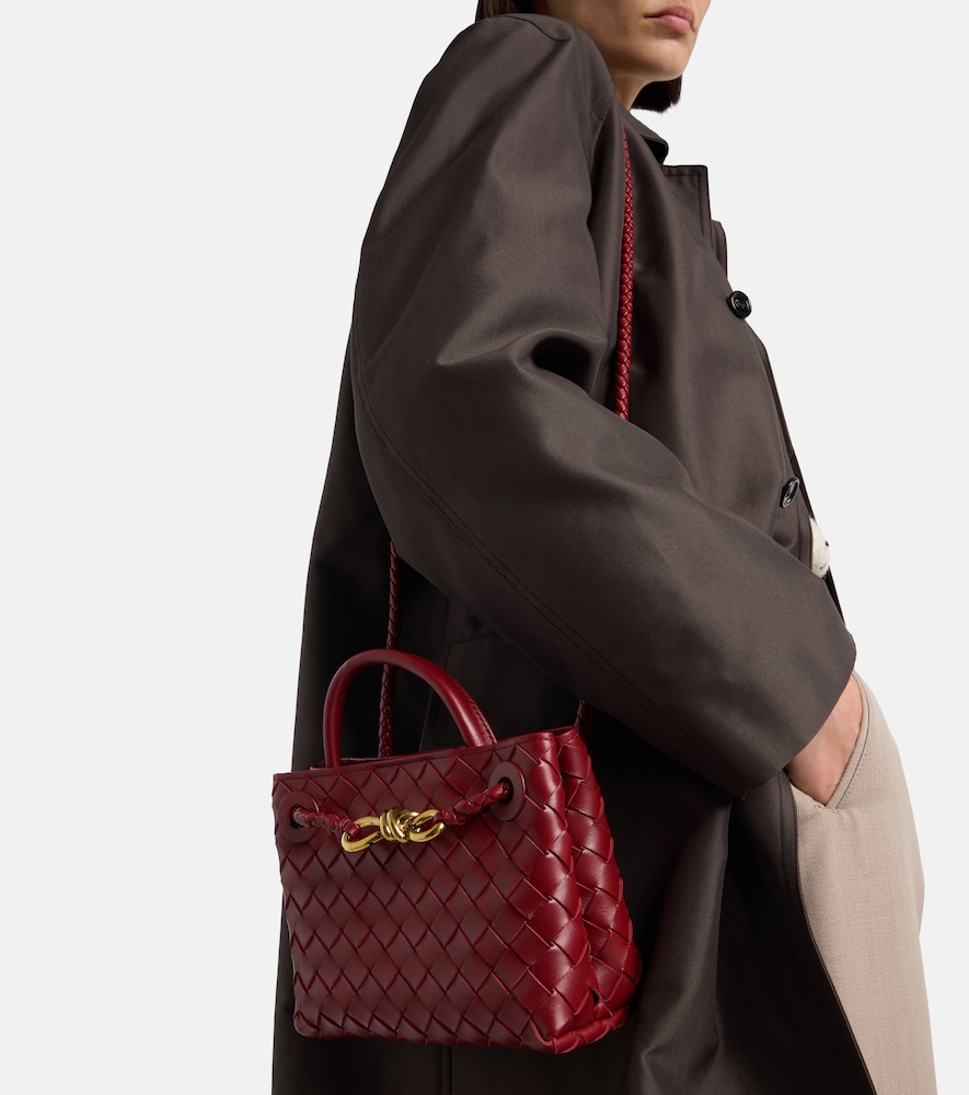 Bottega Veneta Andiamo Mini leather top-handle bag
