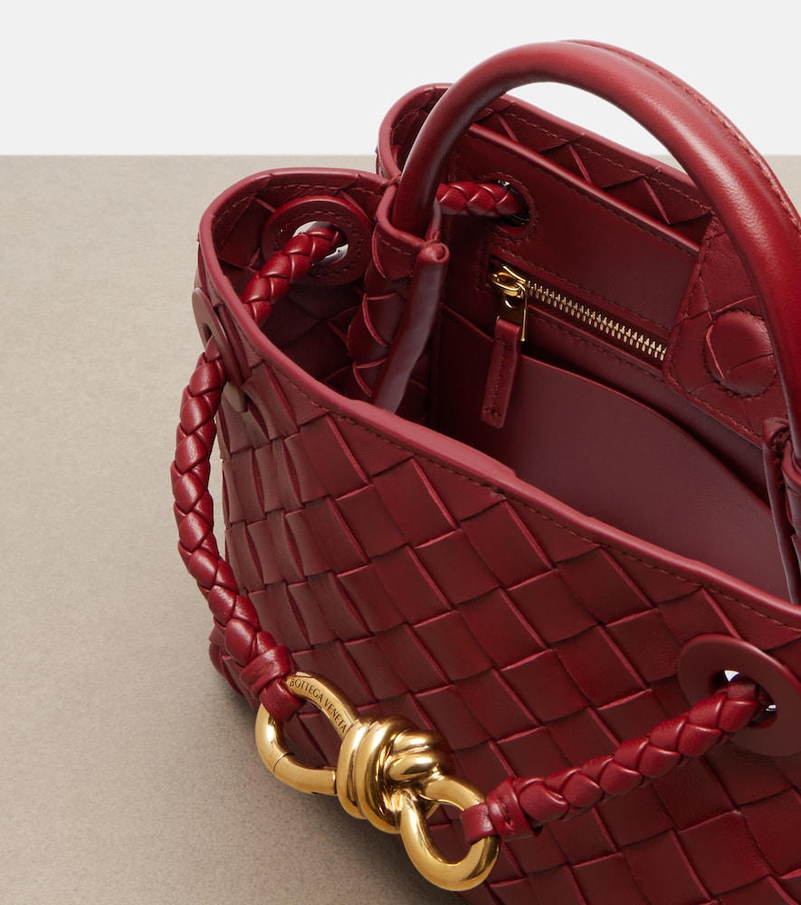  Bottega Veneta Bottega Veneta Henkeltasche Andiamo mini Aus Leder 