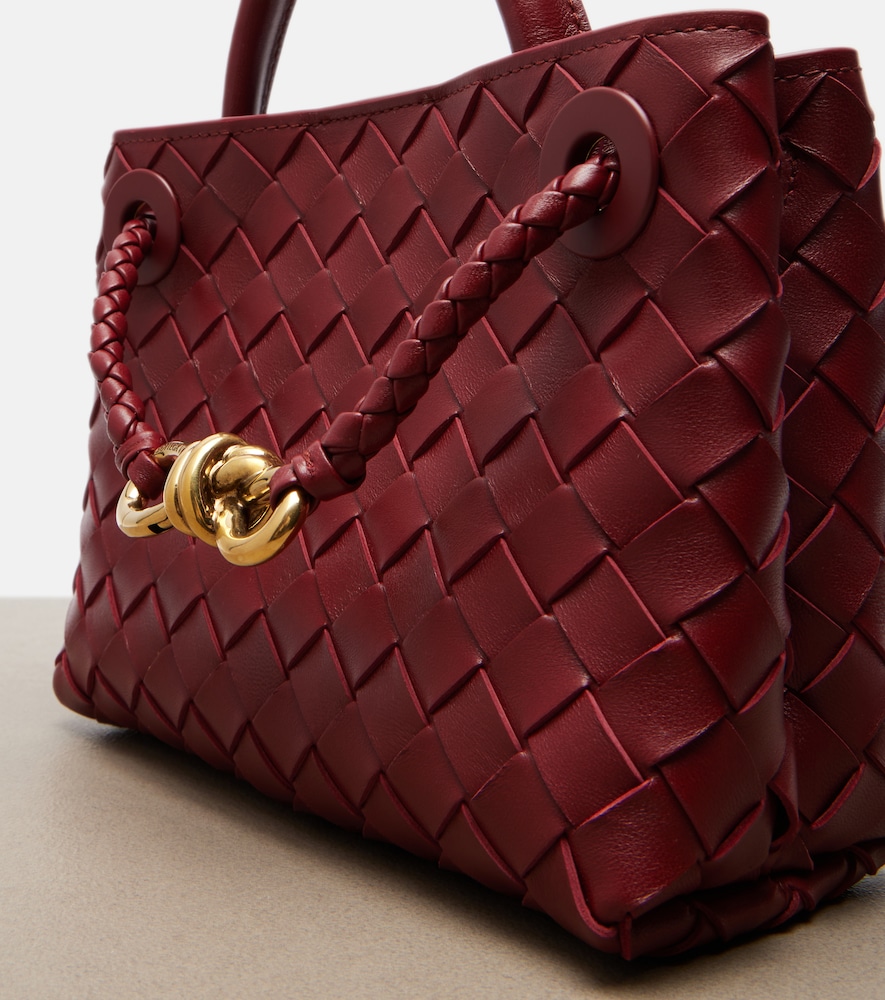  Bottega Veneta Bottega Veneta Henkeltasche Andiamo mini Aus Leder 
