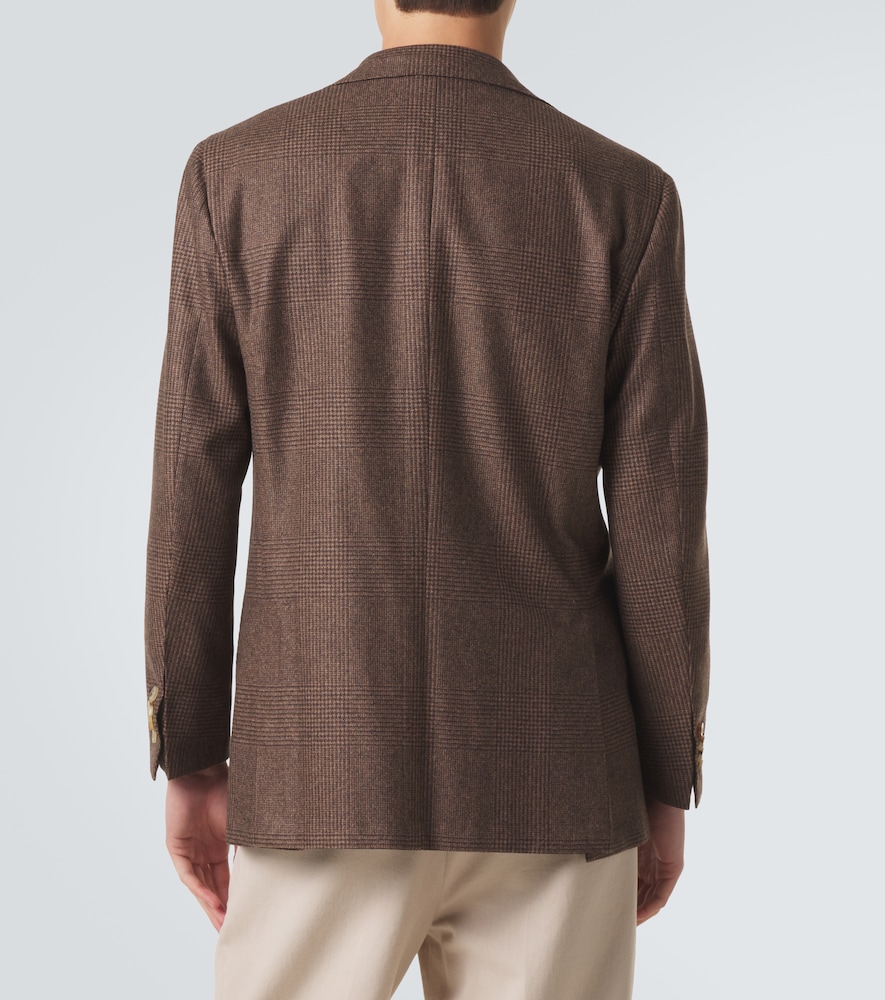 Prince Of Wales Check Virgin Blazer