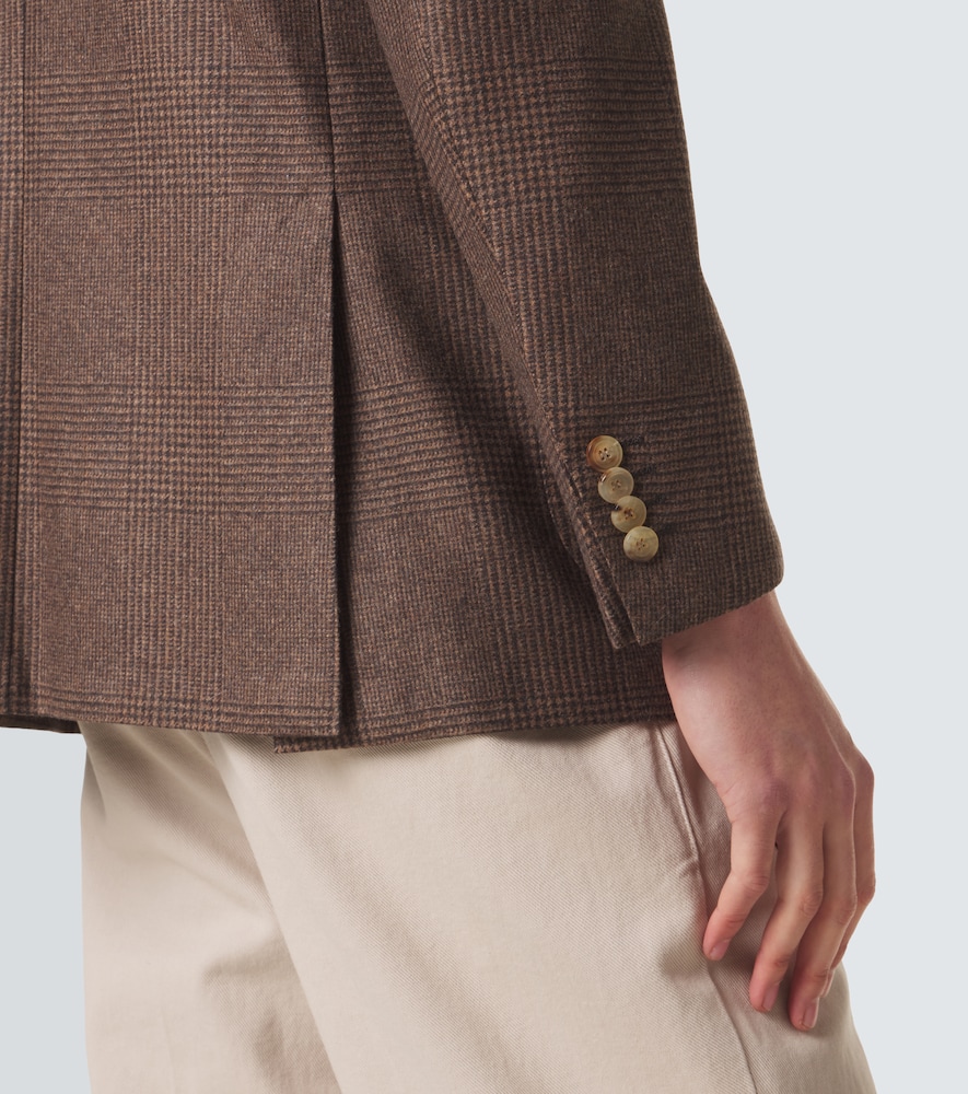 Prince Of Wales Check Virgin Blazer
