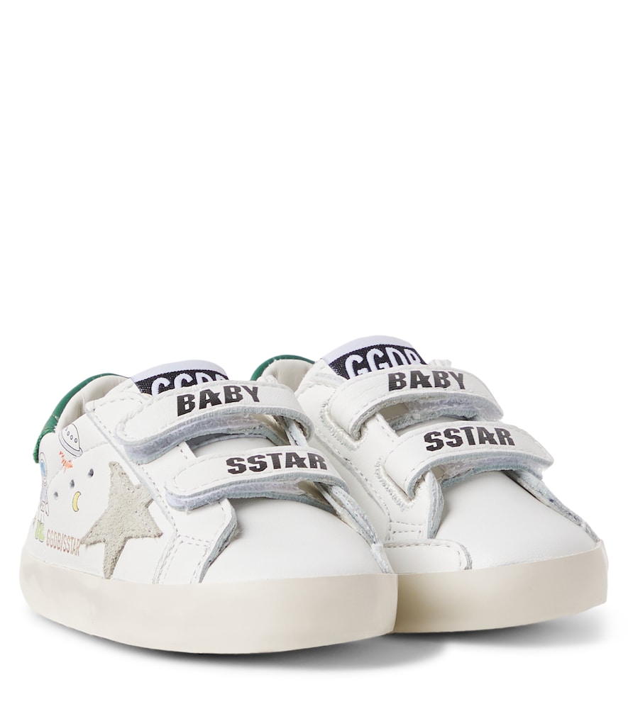 Golden Goose Kids Bb Baskets Old School en cuir 170$