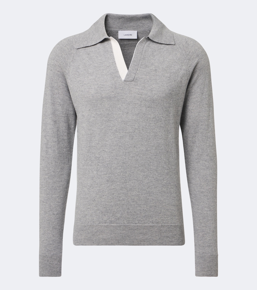 Pullover in lana vergine e Cashmere