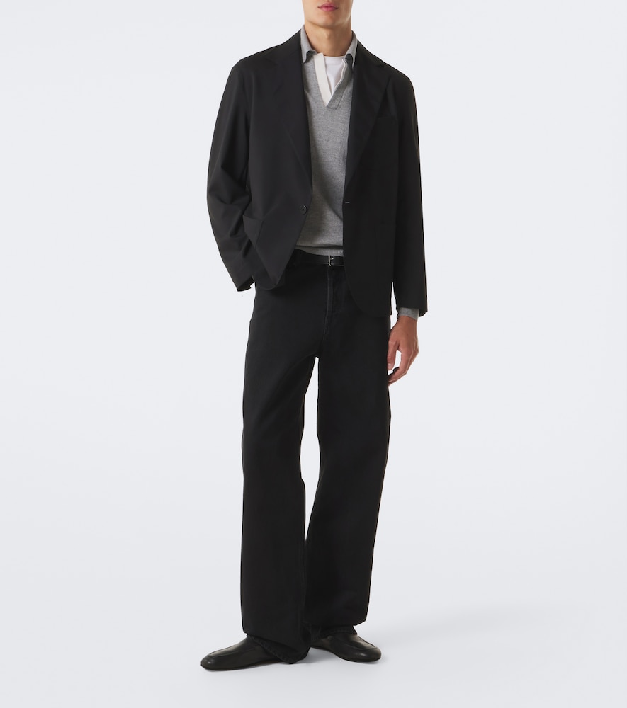 Lardini Virgin wool and cashmere polo sweater | Thumbnail 2 Lardini Virgin wool and cashmere polo sweater | Thumbnail 2