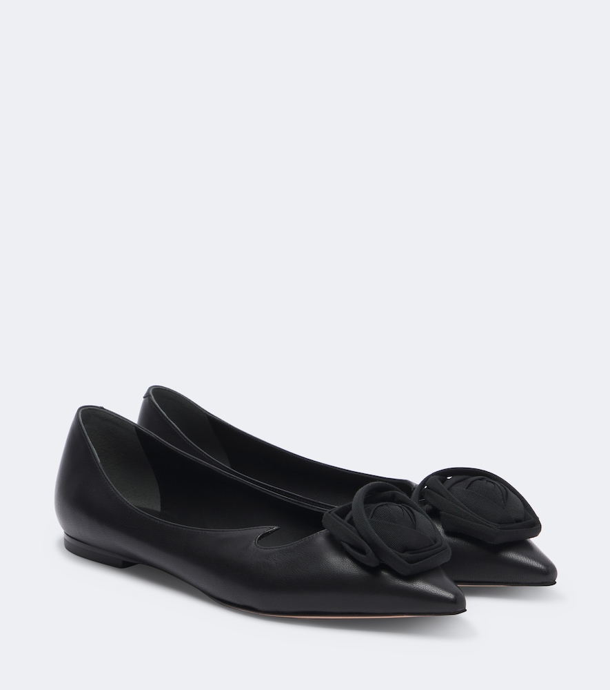 Roger Vivier I Love Vivier leather ballet flats - Women's Shoes