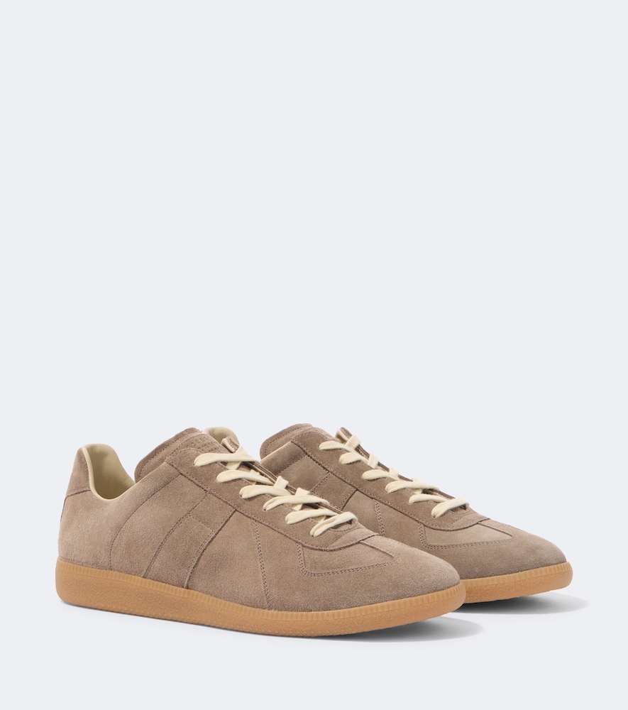Sneakers Replica aus Veloursleder