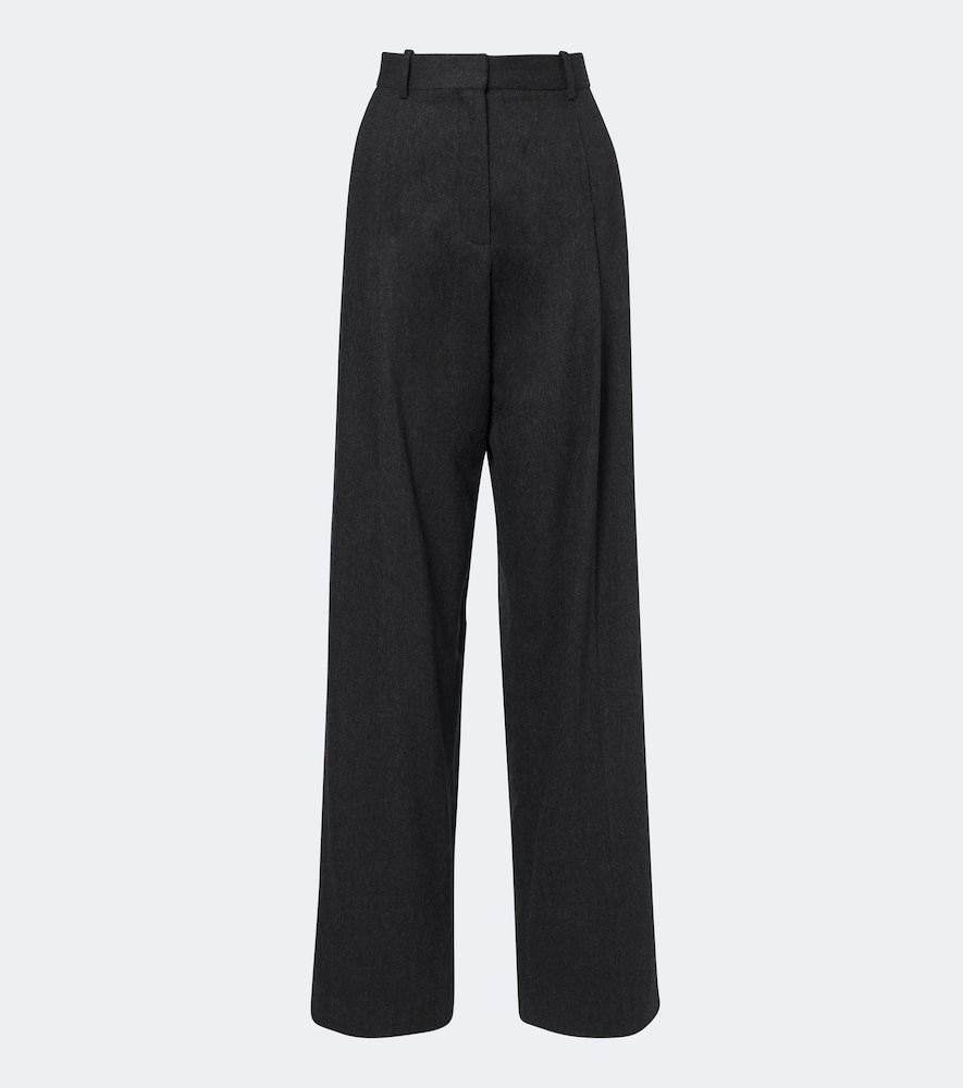 Weite Hose August aus Wolle und Cashmere