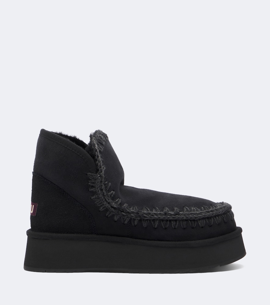 Mini Shearling-Lined Ankle Boots