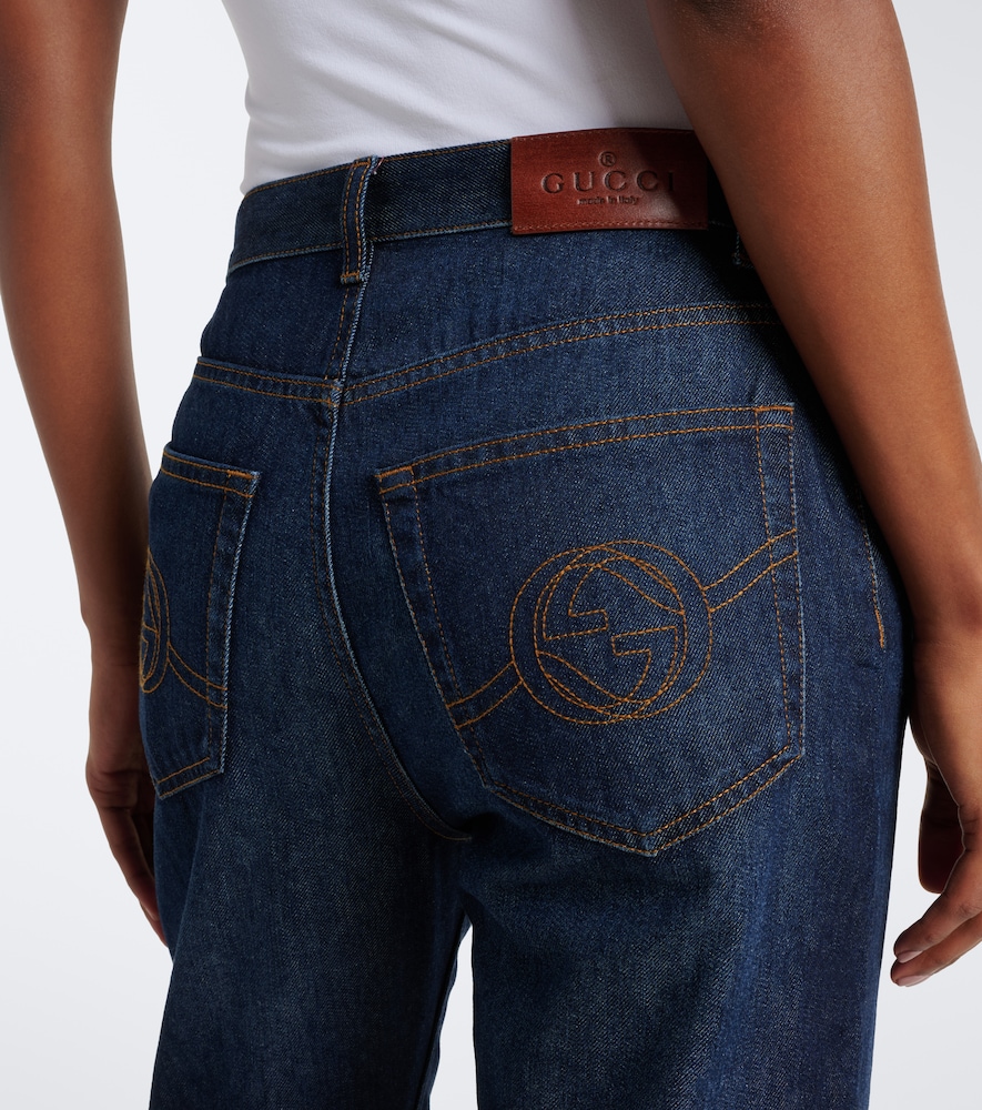 Interlocking G Straight Jeans
