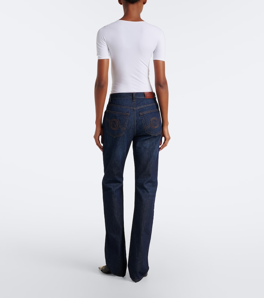 Interlocking G Straight Jeans