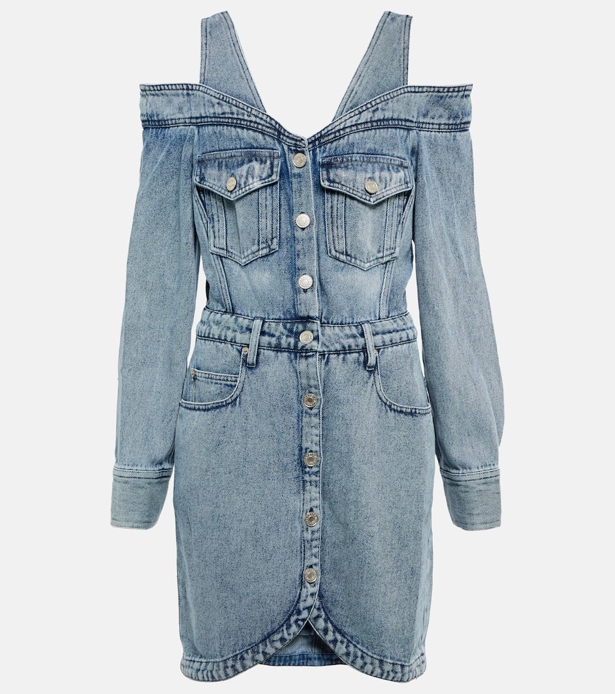Isabel Marant Pelonaga denim minidress