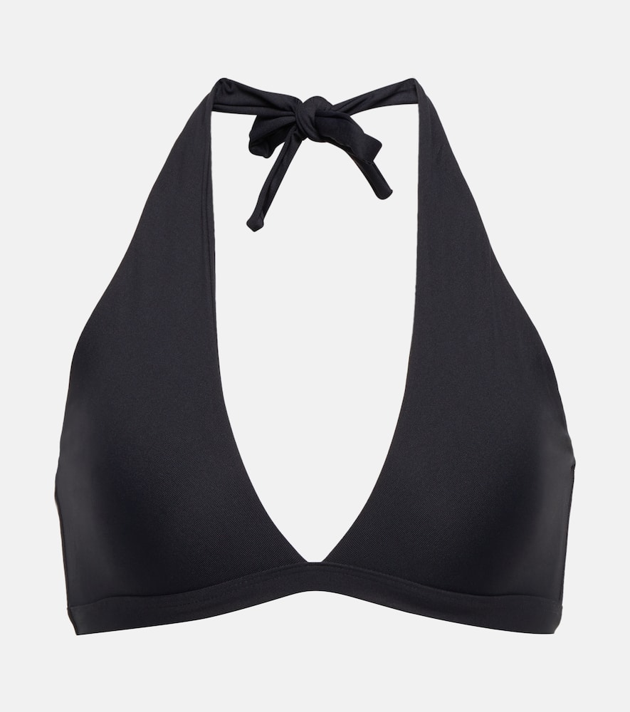 Prague halterneck bikini top
