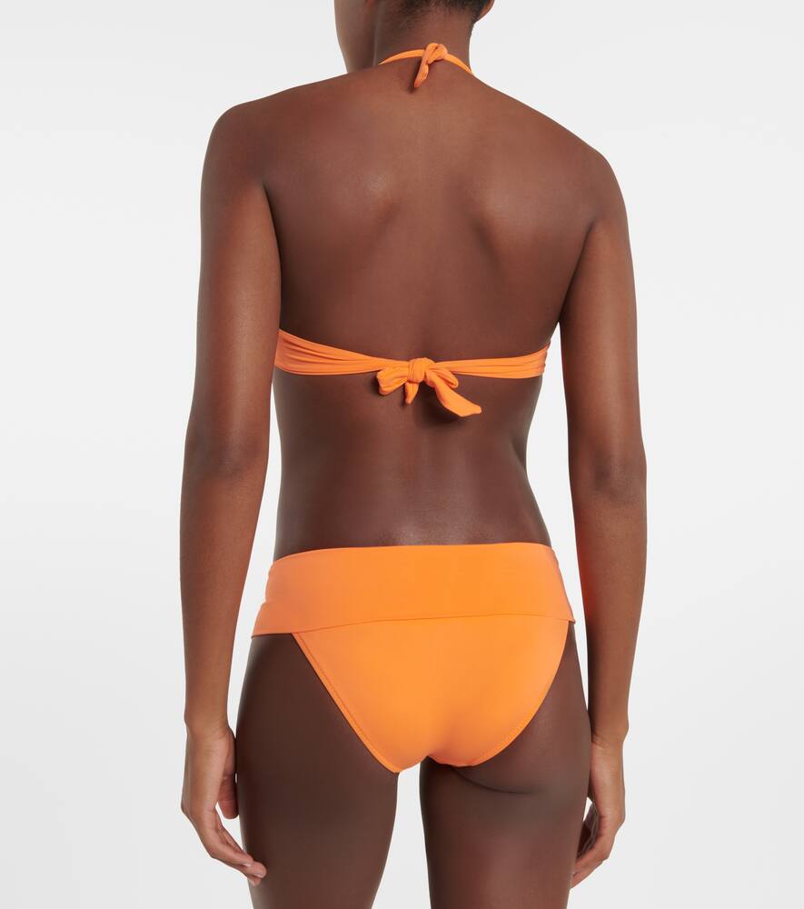 Shop Melissa Odabash Brussels Bikini Bottoms In Orange