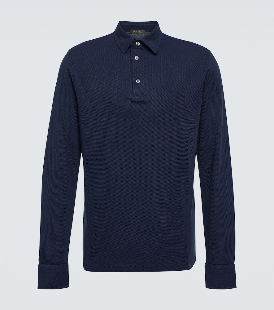 Loro Piana Cotton piqué polo shirt