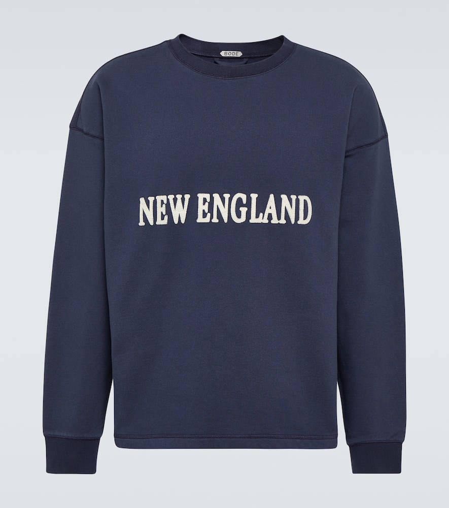 New England cotton jersey sweatshirt