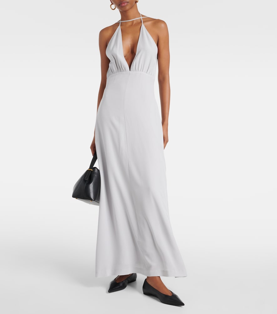  Toteme Toteme Maxikleid Aus Crêpe De Chine Aus Seide 
