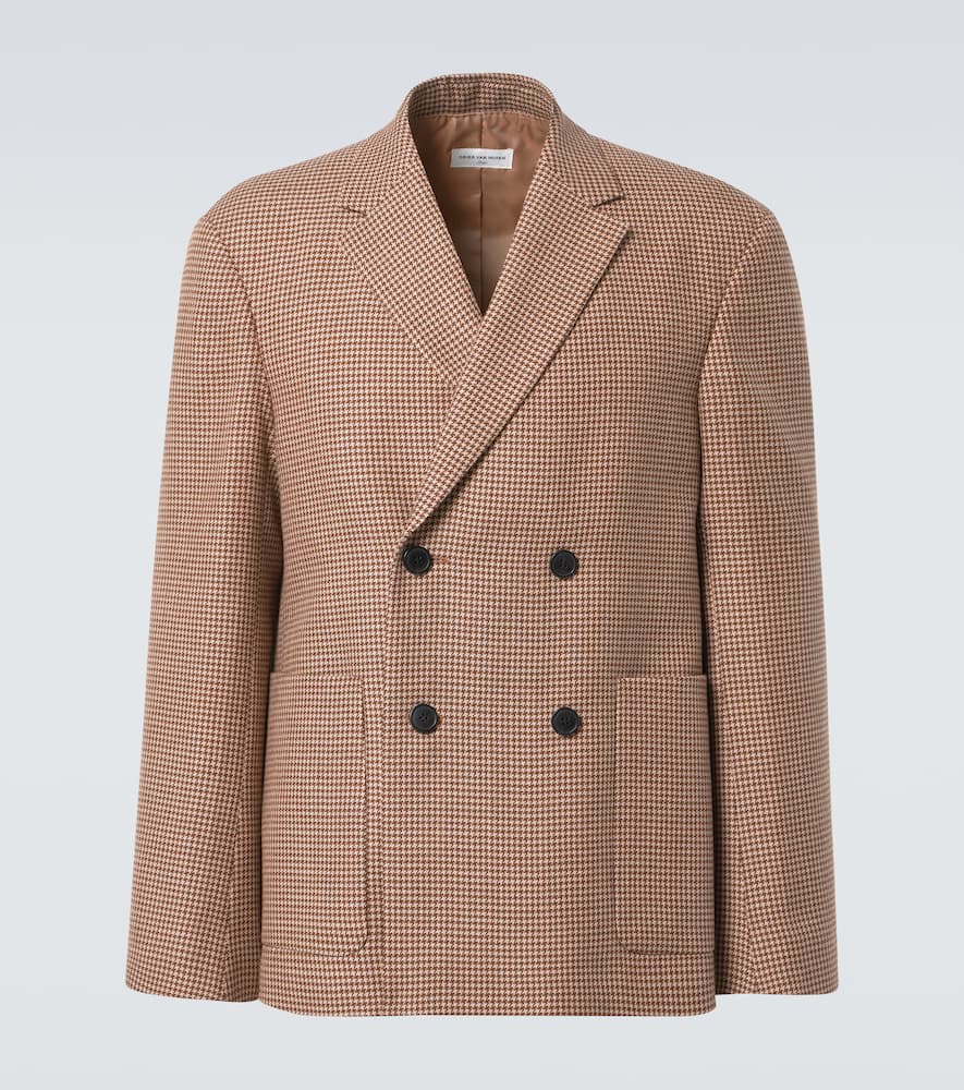 Dries Van Noten Double-breasted wool blazer