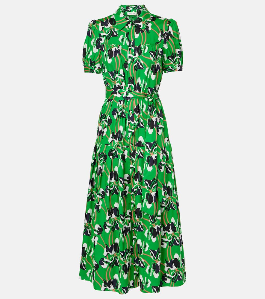 Jonah printed cotton maxi dress