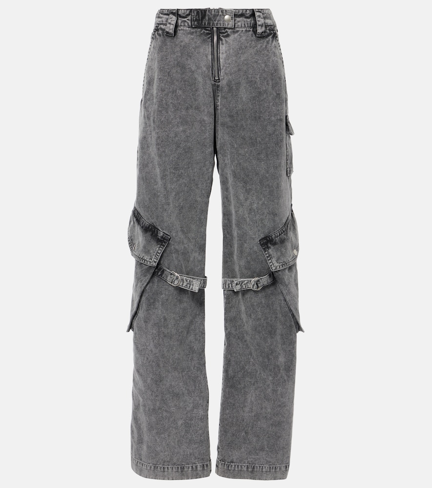 Acne Studios Pantalon cargo en toile de coton 570 €
