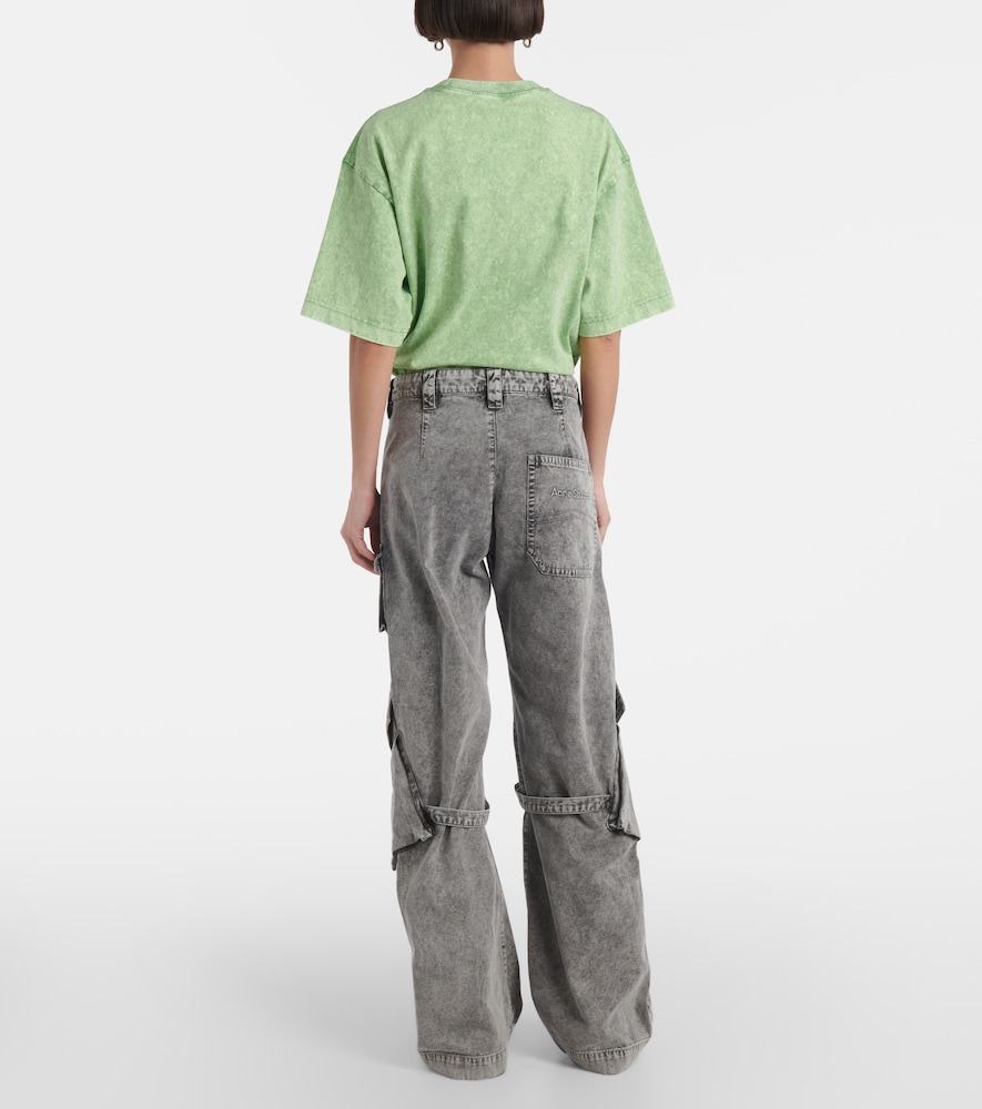  Acne Studios Acne Studios Pantalones Cargo De Lona De Algodón 