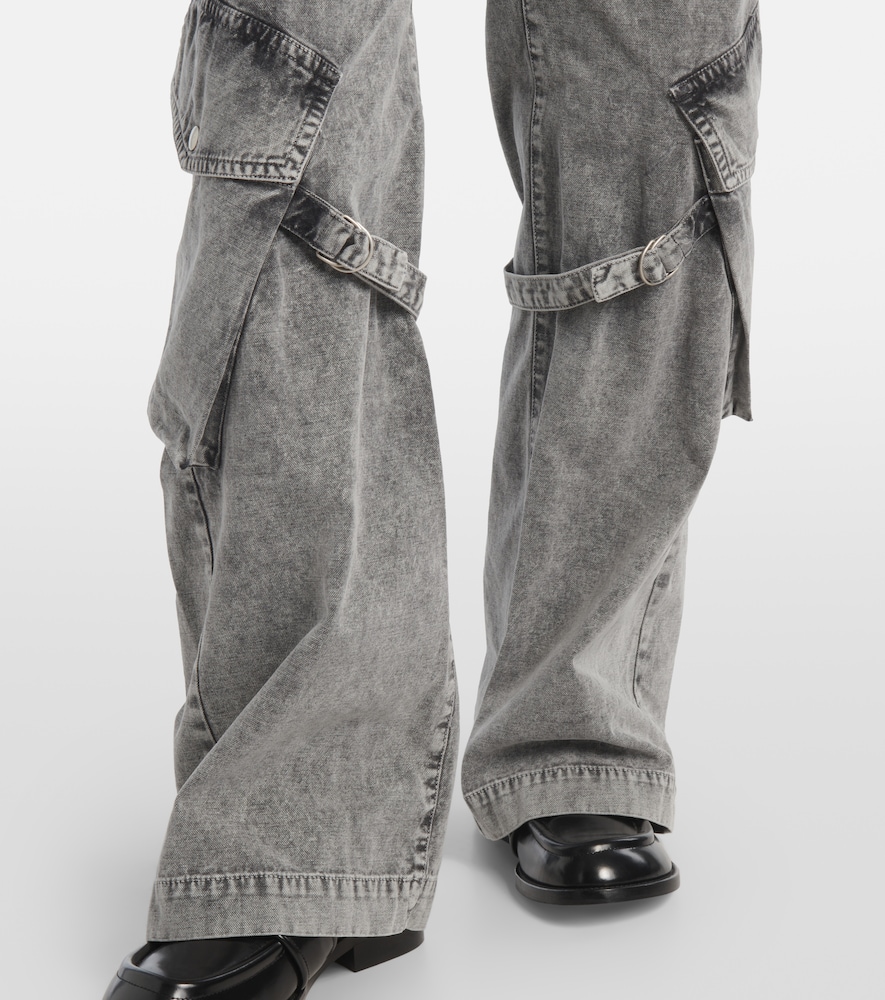  Acne Studios Acne Studios Pantalones Cargo De Lona De Algodón 