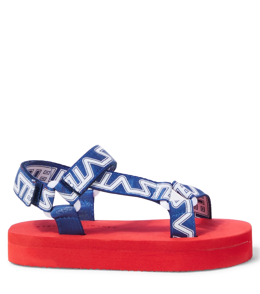  Stella Mccartney Kids Stella Mccartney Kids Bedruckte Sandalen 