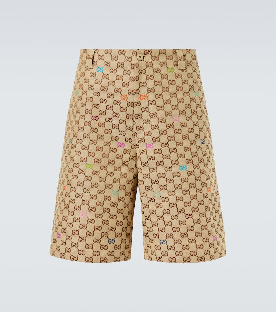 GG fil coupé canvas shorts