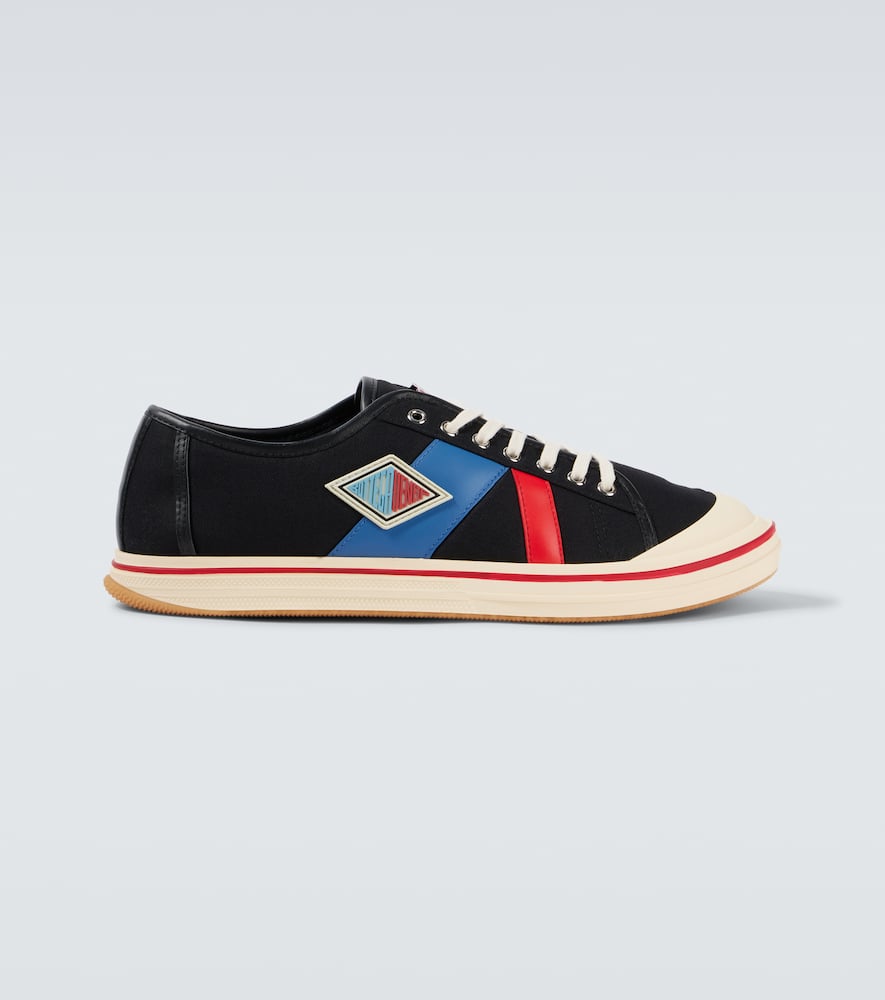 Eliot canvas low-top sneakers