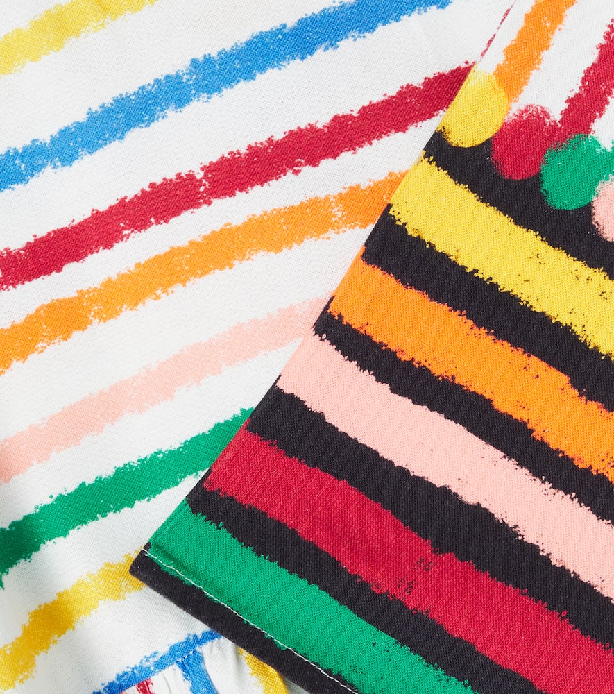 Fabula Fábula Macacão Rabisquiris Striped Jumpsuit In Multi