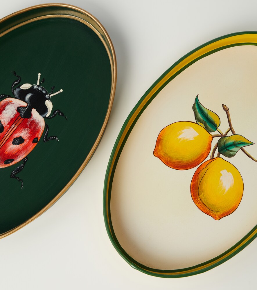  Les-ottomans Les-ottomans Tablett Flora 