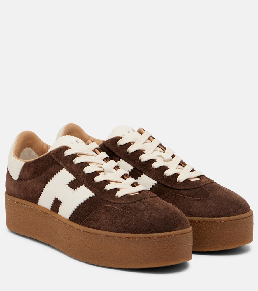 Hogan Cool suede platform sneakers