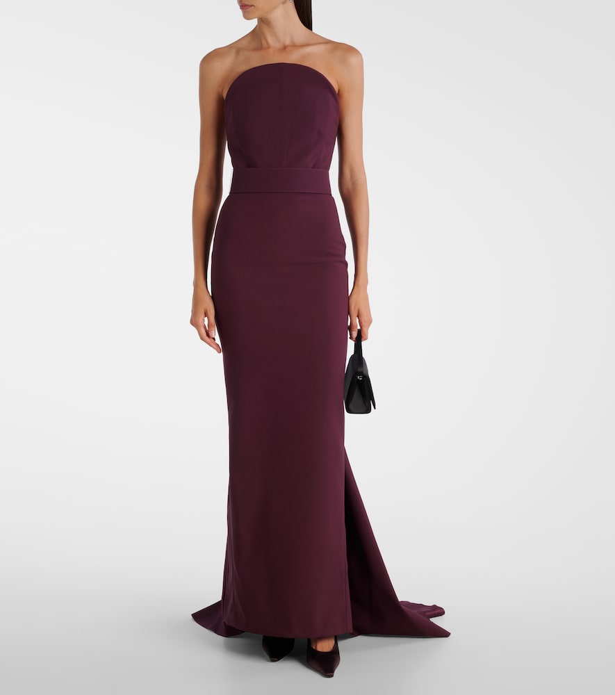  Solace London Solace London Citra Strapless Gown 
