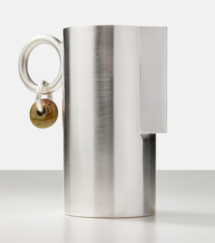  Natalia Criado Natalia Criado Embellished Silver-plated Pitcher 