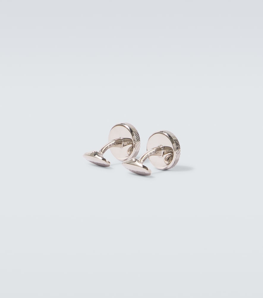  Giorgio Armani Giorgio Armani Manschettenknöpfe Aus Sterlingsilber Mit Perlmutt 