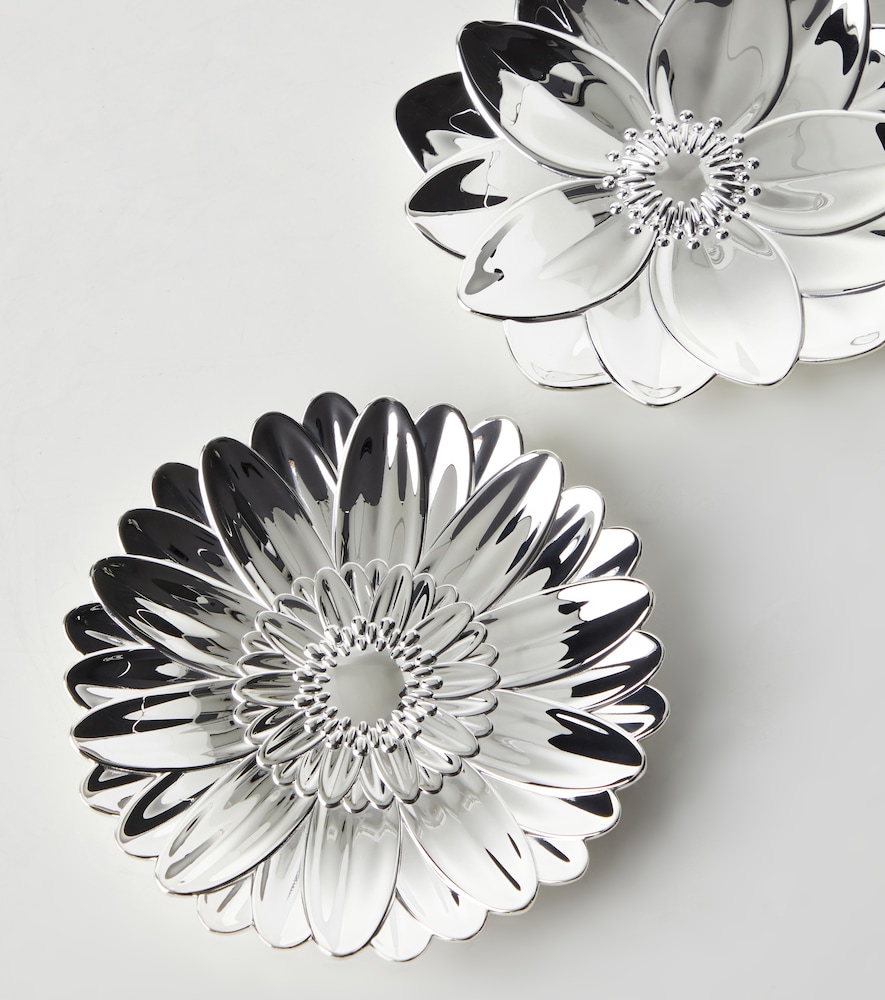  Christofle Christofle L'herbier Germini Silver-plated Bowl 