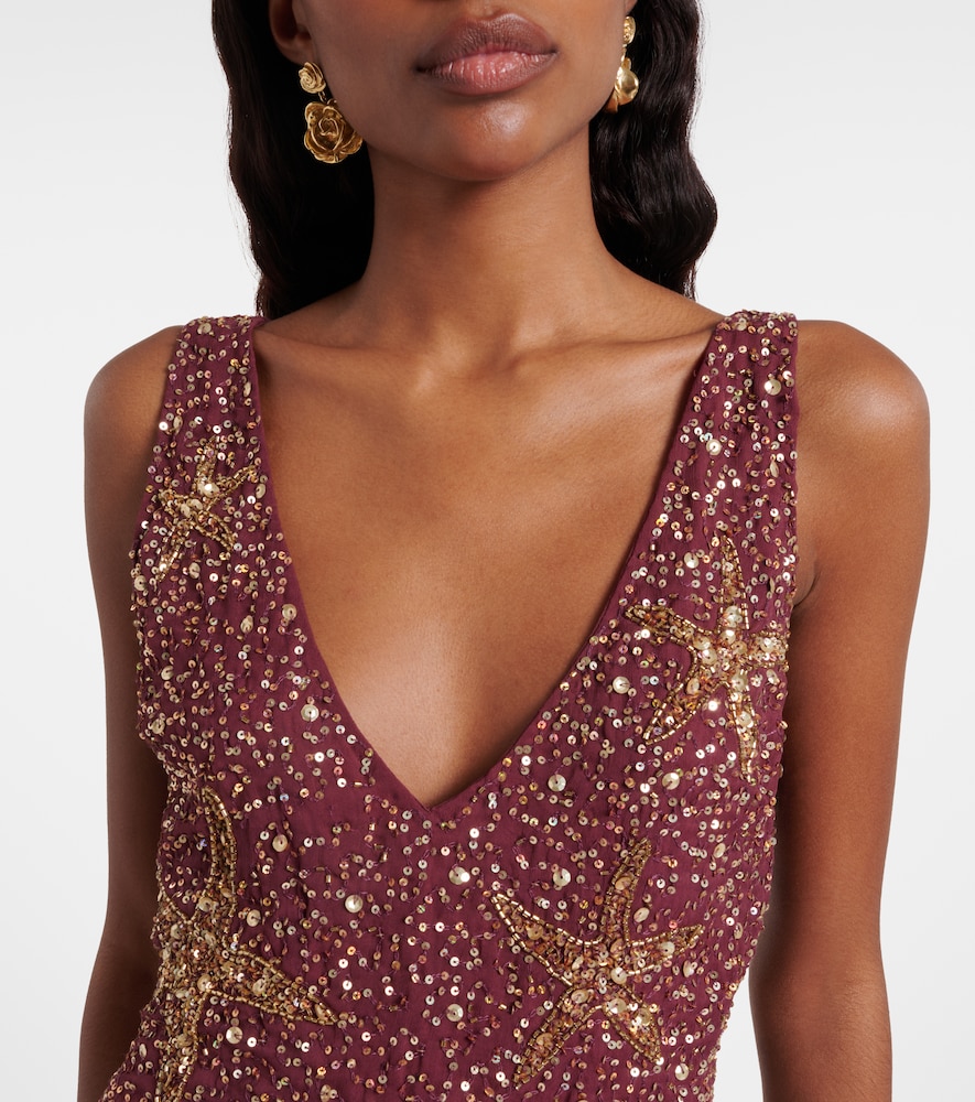  Rixo Rixo Christabel Embellished Minidress 
