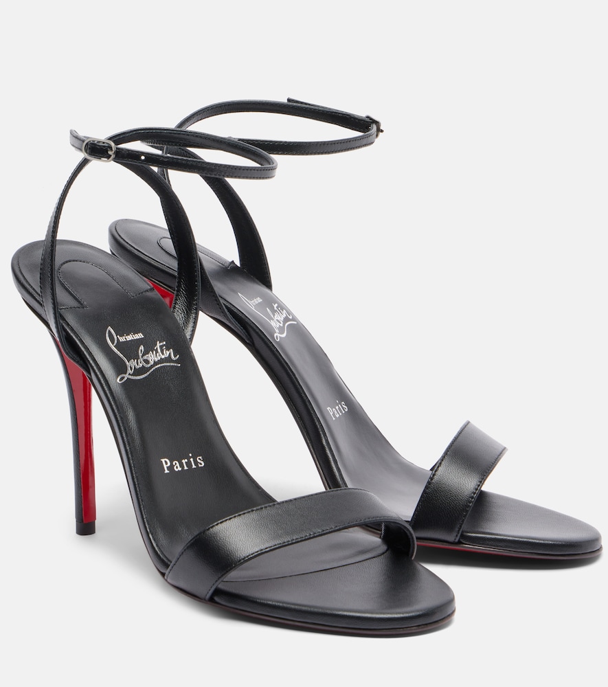 Christian Louboutin Miss Z 100 leather sandals